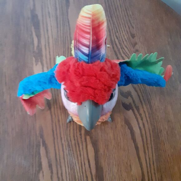 FurReal Rock-A-Too: The Show Bird Talking Moving Plush Parrot Toy TESTED - Picture 6 of 7